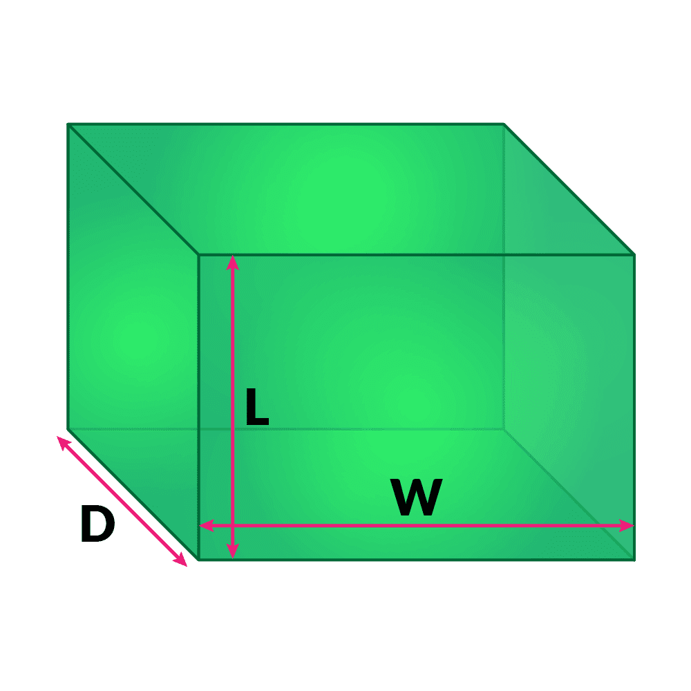 volume of rectangular